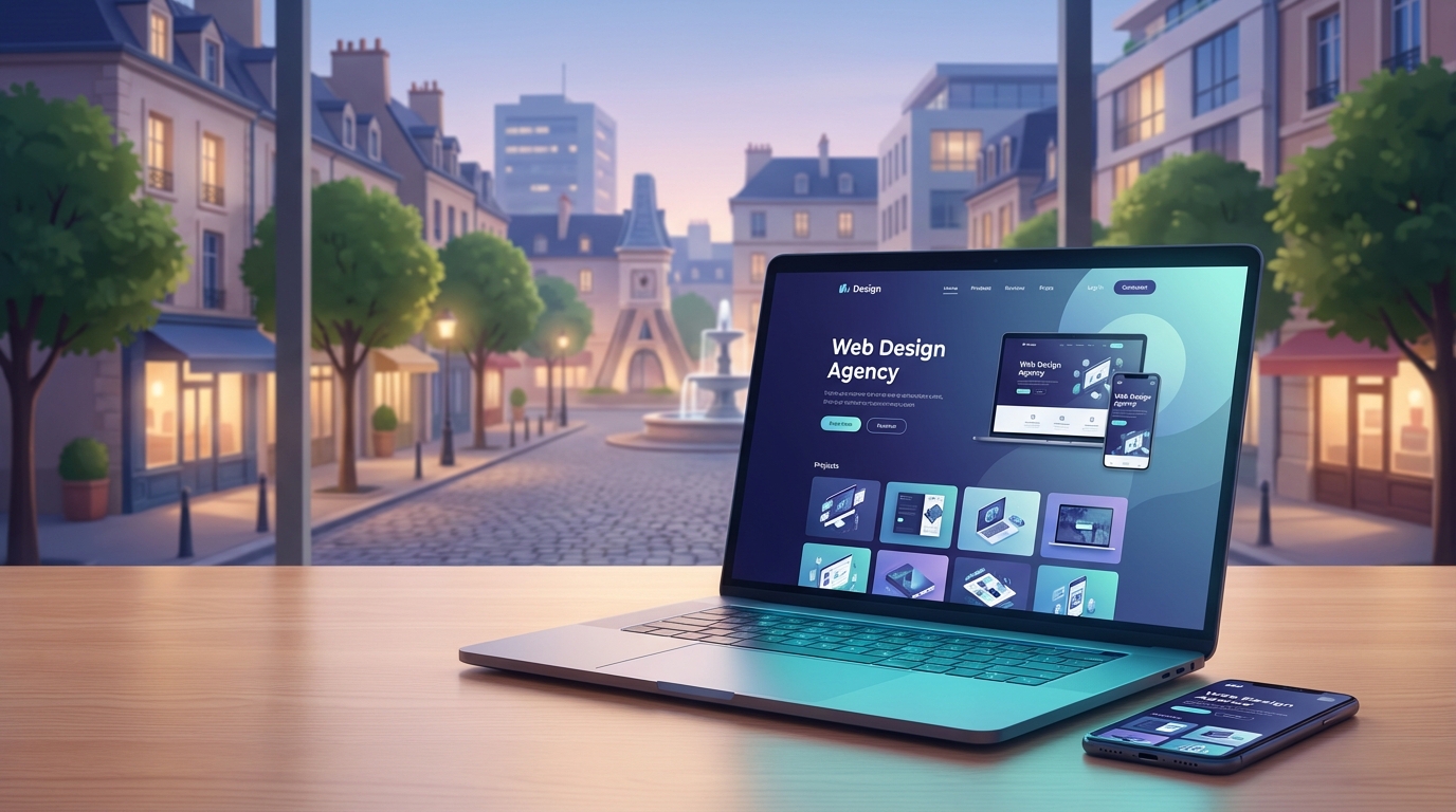 Création de site internet professionnel à Évry-Courcouronnes — Web Pulse