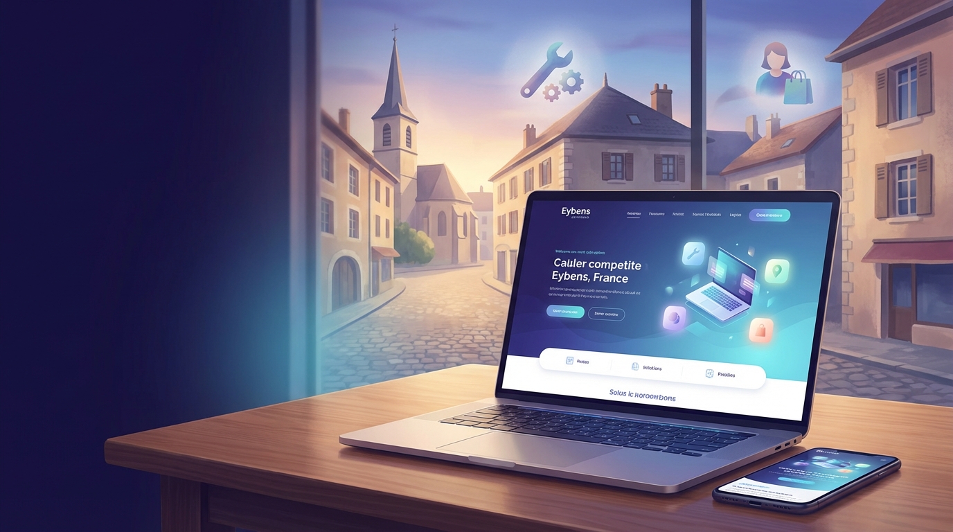 Création de site internet professionnel à Eybens — Web Pulse