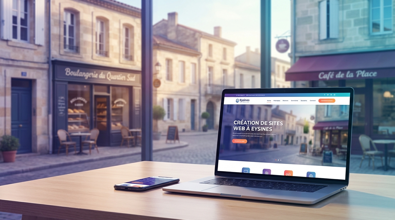 Création de site internet professionnel à Eysines — Web Pulse