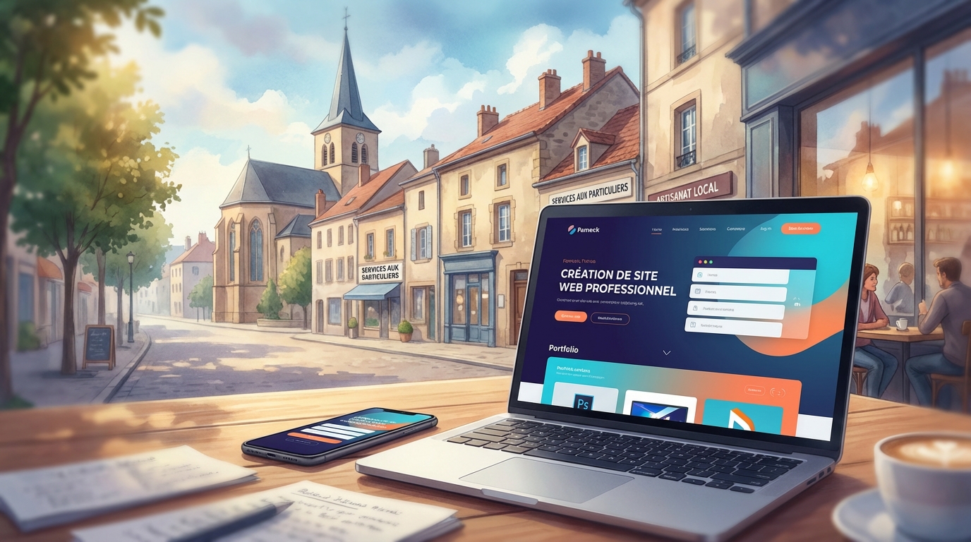 Création de site internet professionnel à Fameck — Web Pulse
