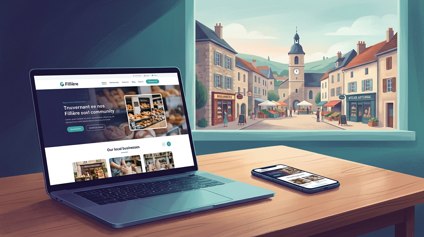 Création de site internet professionnel à Fillière — Web Pulse