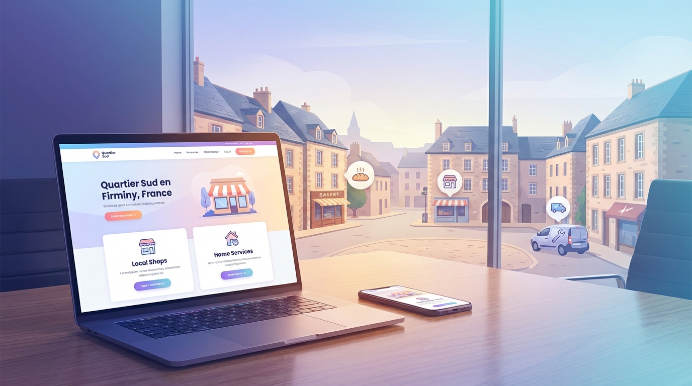 Création de site internet professionnel à Firminy — Web Pulse