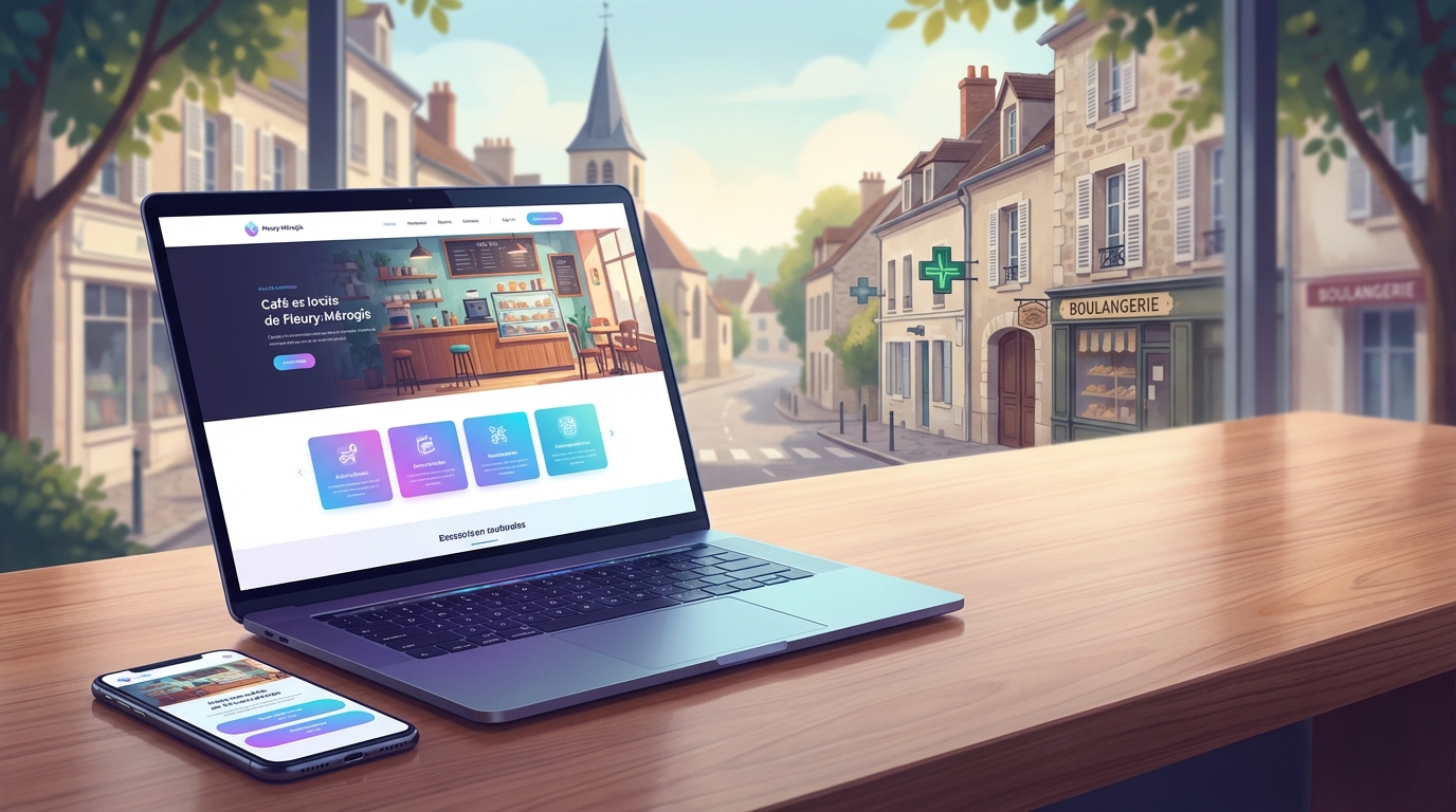 Création de site internet professionnel à Fleury-Mérogis — Web Pulse