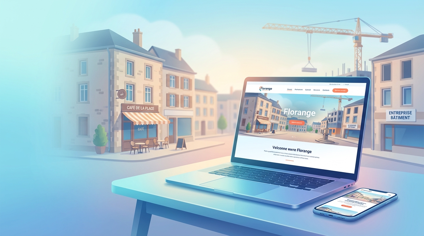 Création de site internet professionnel à Florange — Web Pulse