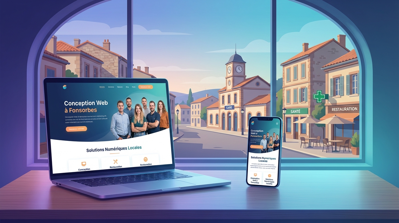 Création de site internet professionnel à Fonsorbes — Web Pulse