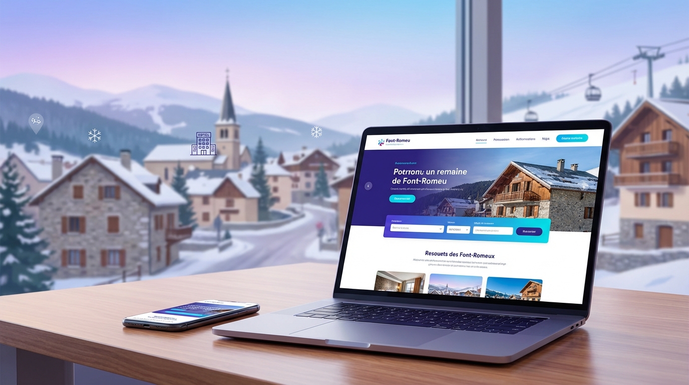 Création de site internet professionnel à Font-Romeu — Web Pulse