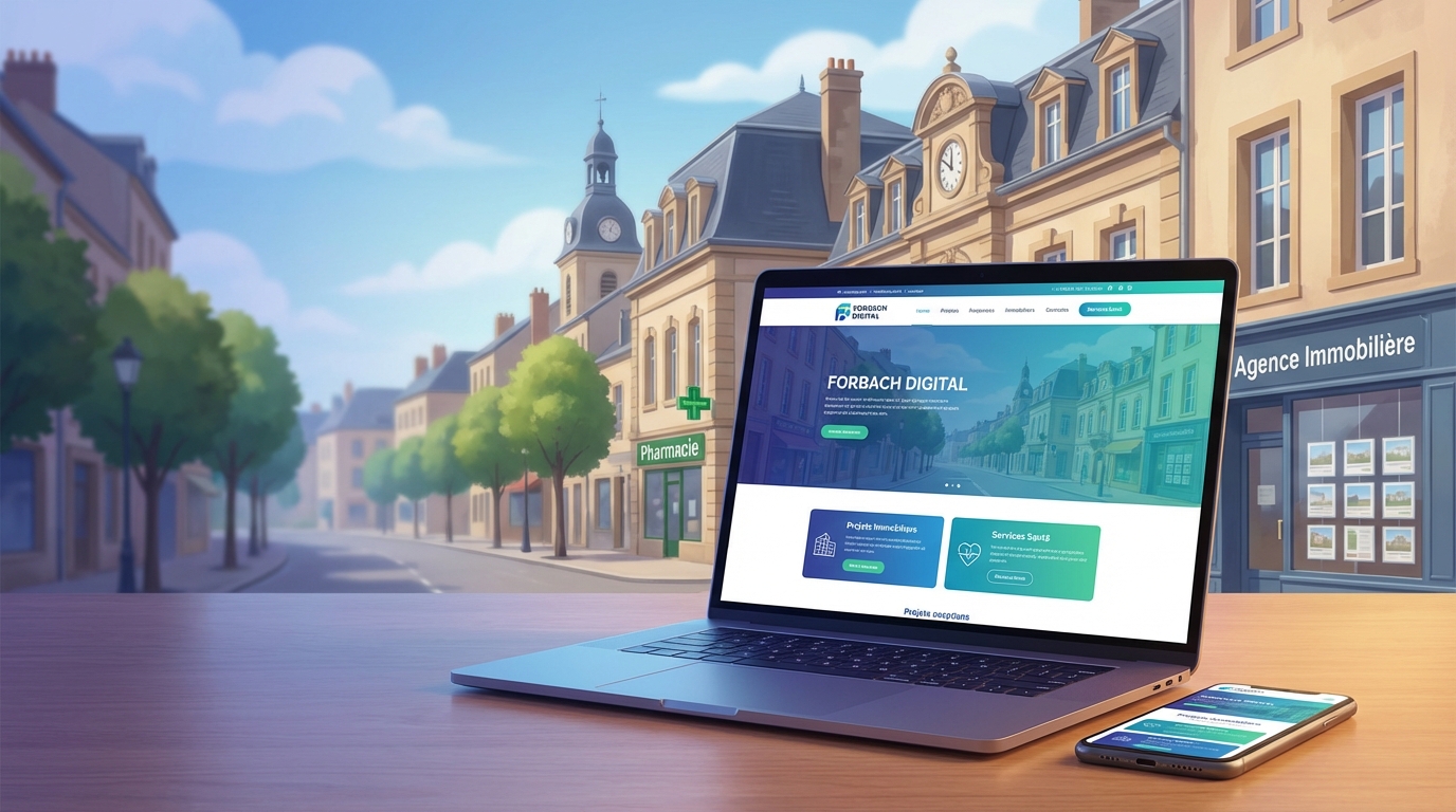 Création de site internet professionnel à Forbach — Web Pulse