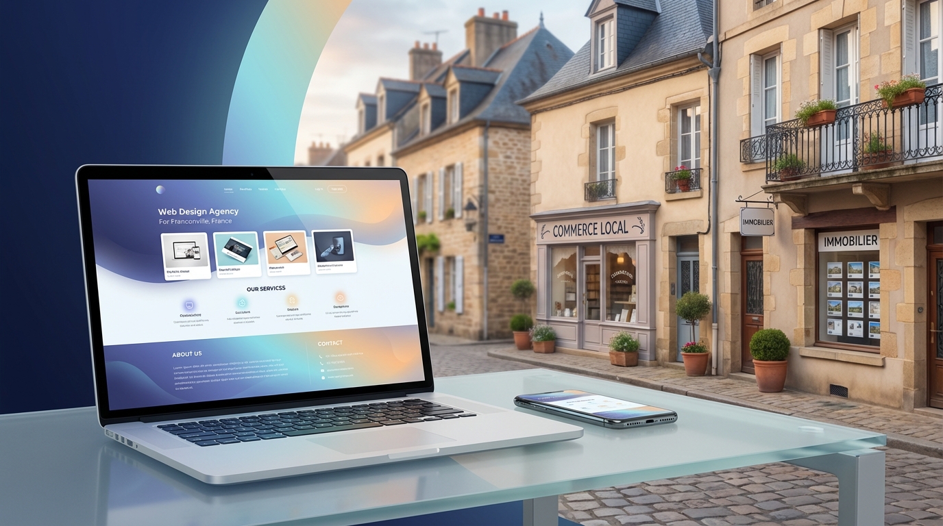 Création de site internet professionnel à Franconville — Web Pulse