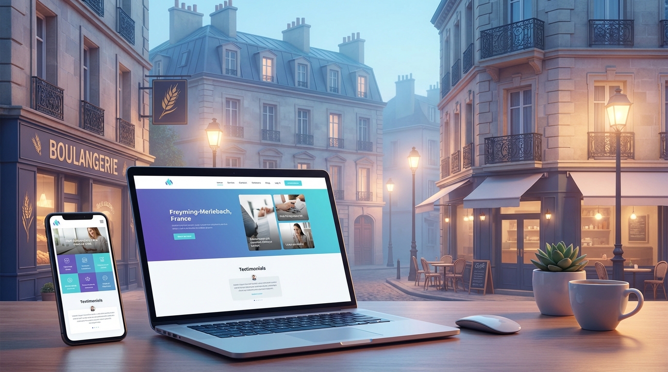 Création de site internet professionnel à Freyming-Merlebach — Web Pulse