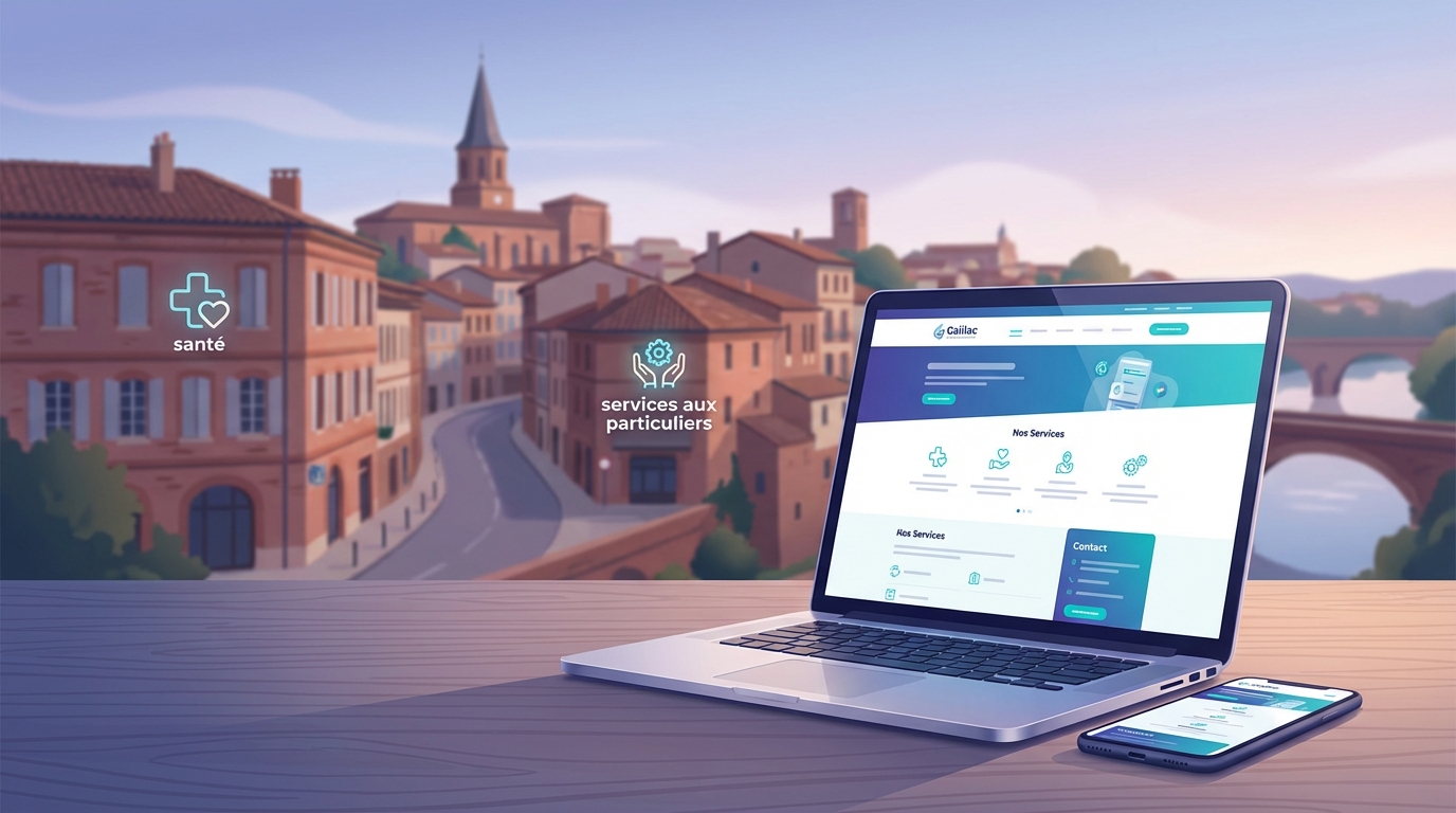 Création de site internet professionnel à Gaillac — Web Pulse