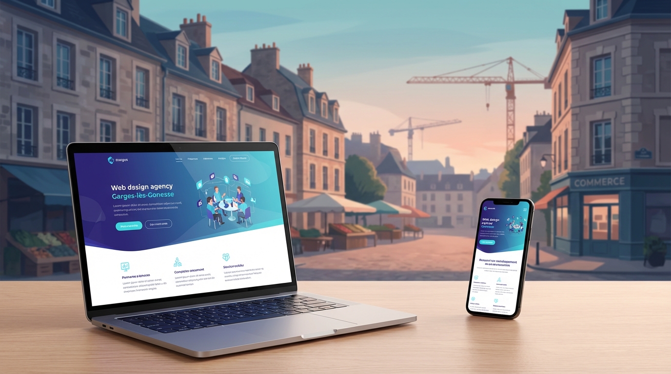 Création de site internet professionnel à Garges-lès-Gonesse — Web Pulse