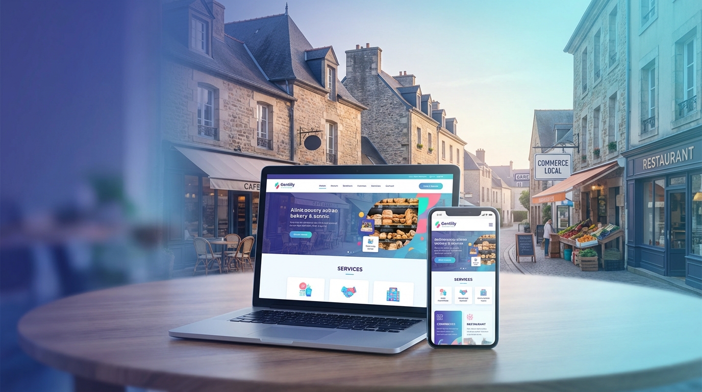 Création de site internet professionnel à Gentilly — Web Pulse