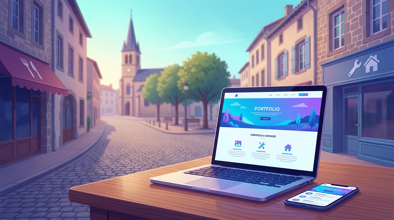 Création de site internet professionnel à Gerzat — Web Pulse