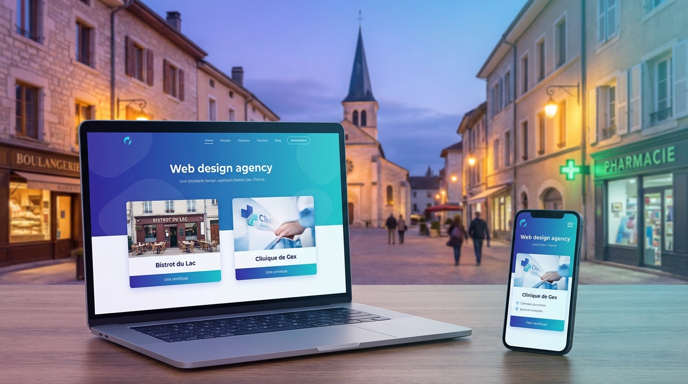 Création de site internet professionnel à Gex — Web Pulse