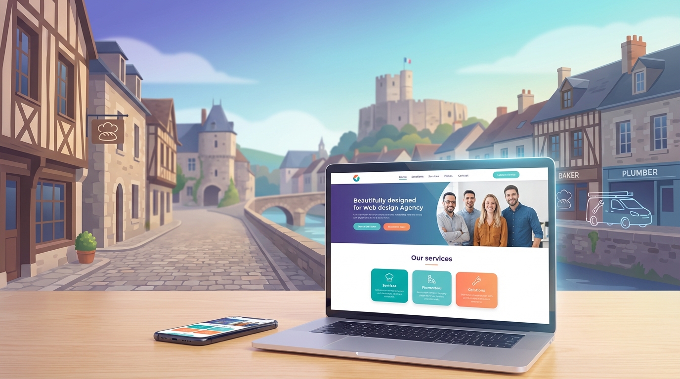 Création de site internet professionnel à Gisors — Web Pulse