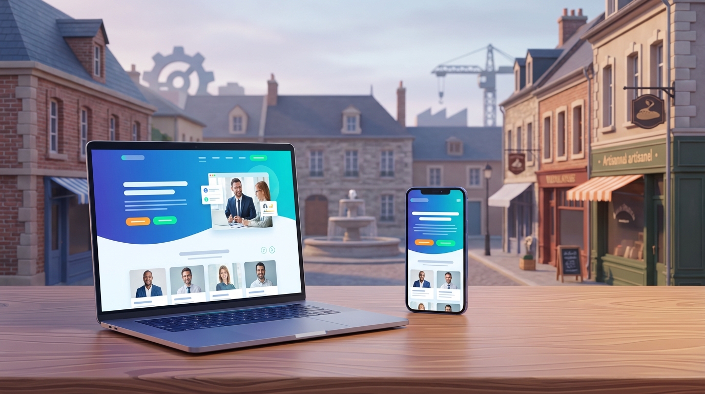 Création de site internet professionnel à Grande-Synthe — Web Pulse