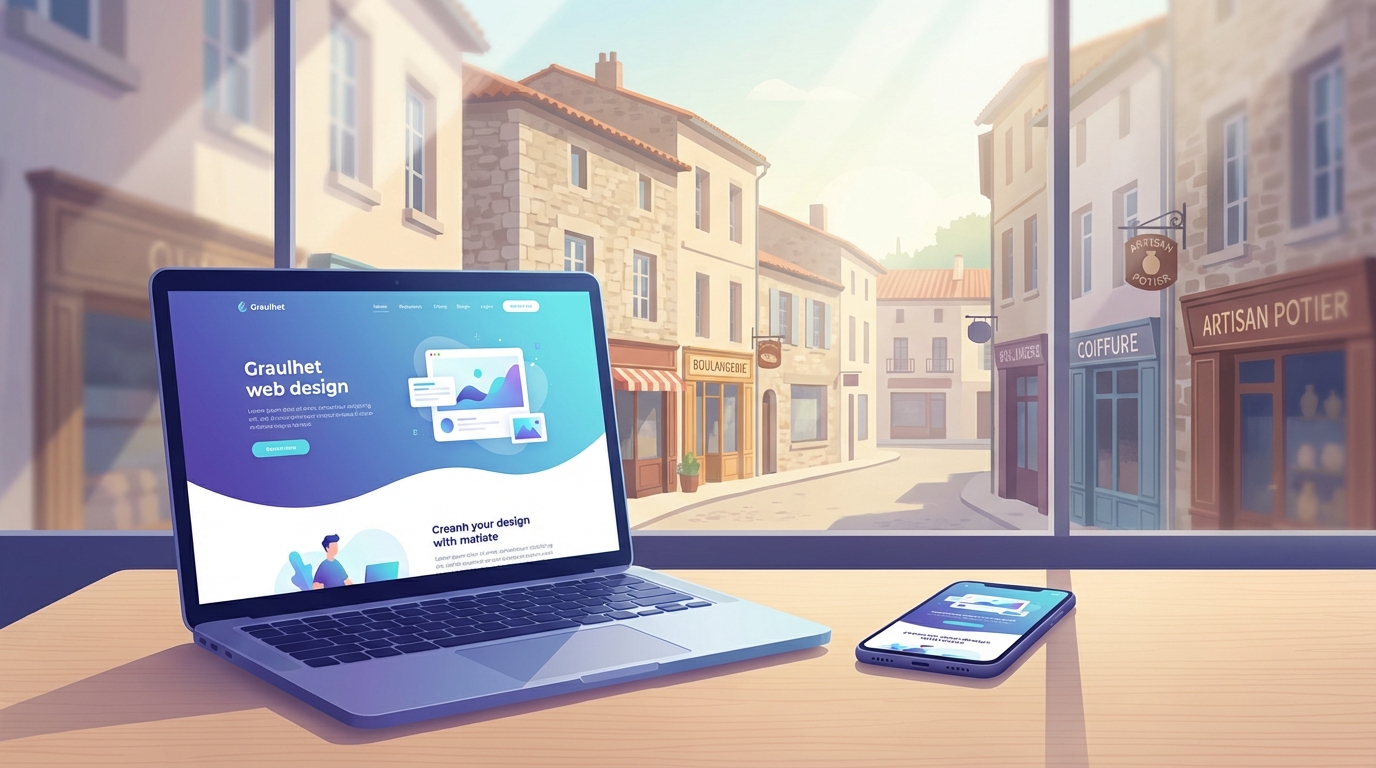 Création de site internet professionnel à Graulhet — Web Pulse