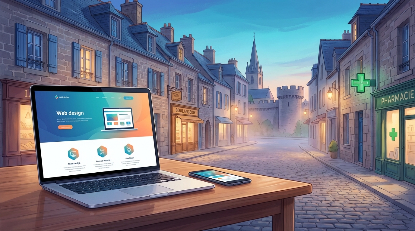 Création de site internet professionnel à Guérande — Web Pulse