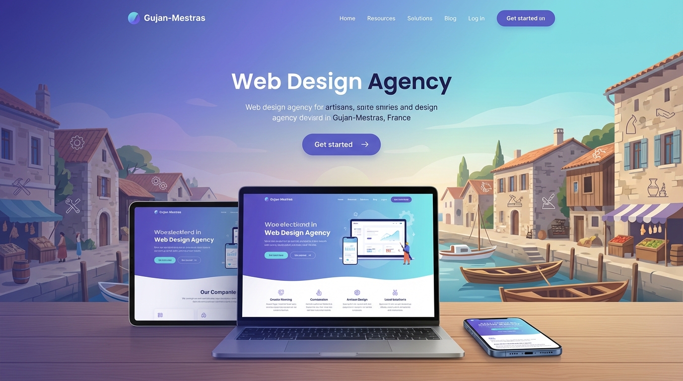 Création de site internet professionnel à Gujan-Mestras — Web Pulse