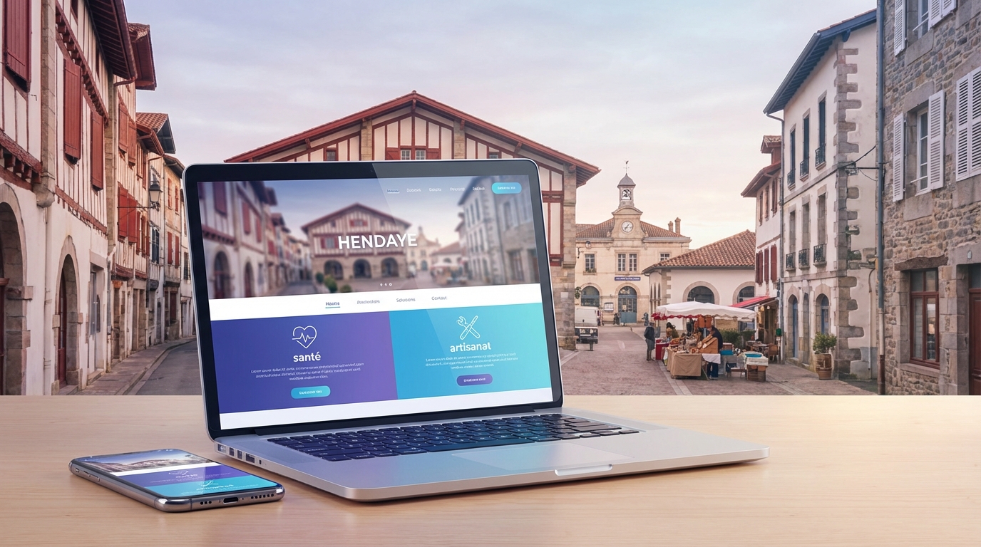 Création de site internet professionnel à Hendaye — Web Pulse