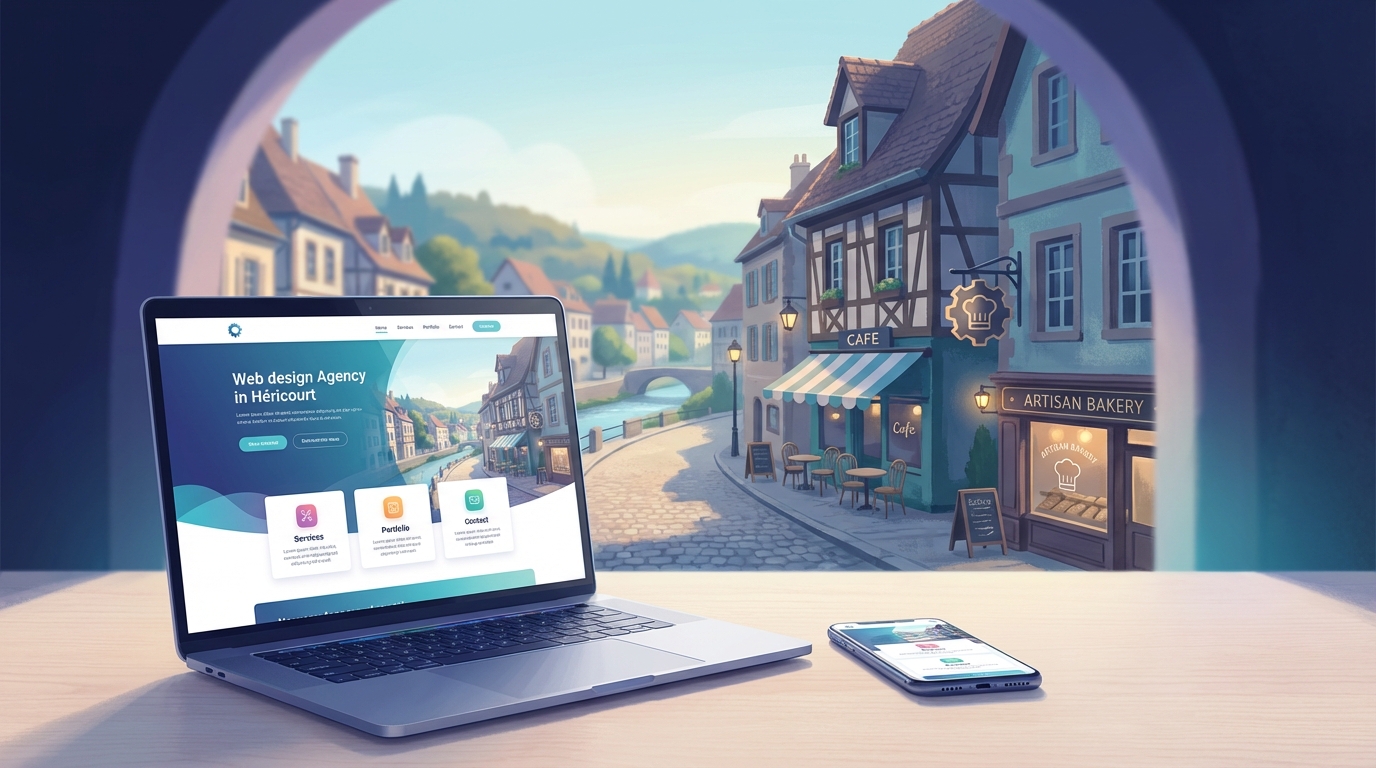Création de site internet professionnel à Héricourt — Web Pulse