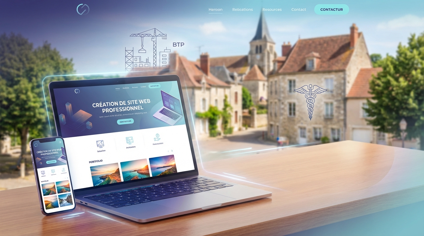 Création de site internet professionnel à Hérouville-Saint-Clair — Web Pulse
