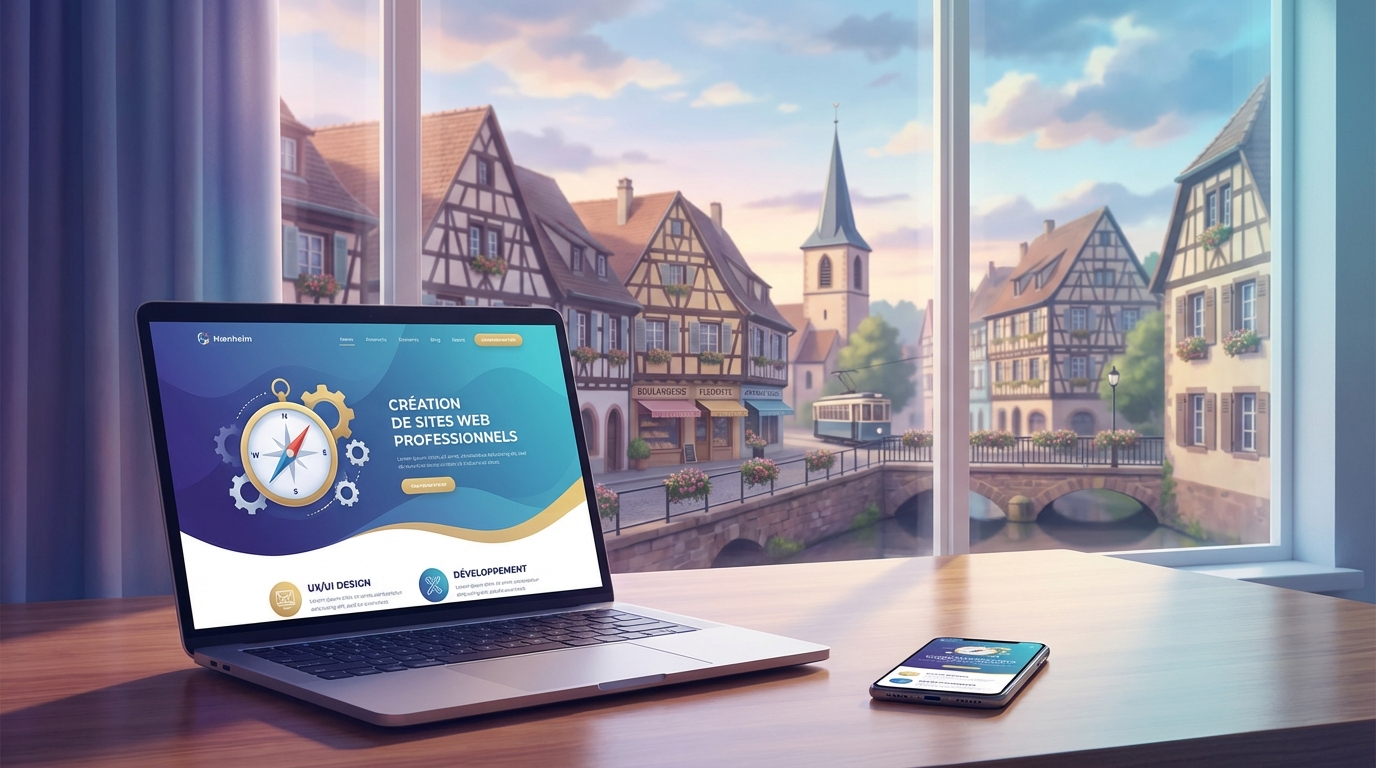 Création de site internet professionnel à Hœnheim — Web Pulse