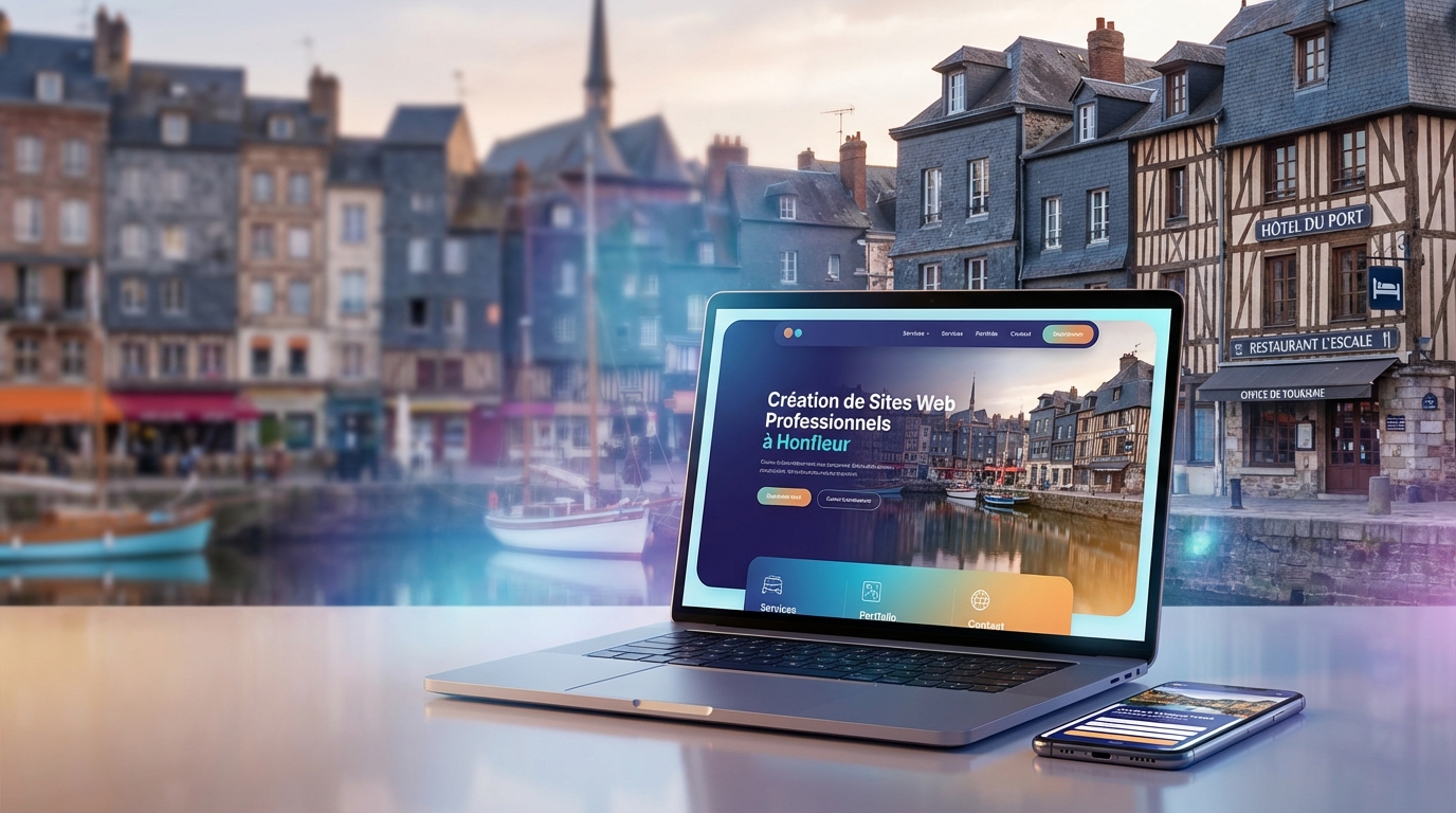 Création de site internet professionnel à Honfleur — Web Pulse