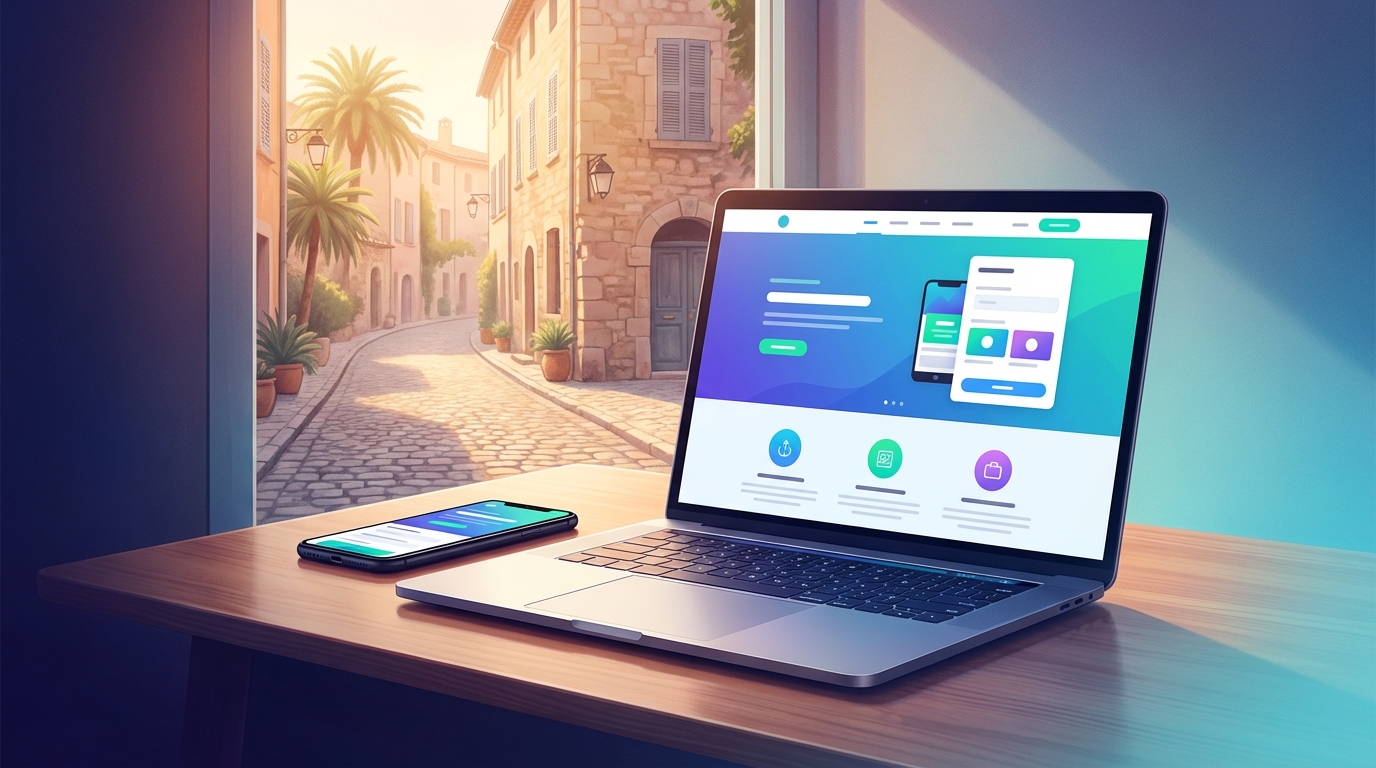 Création de site internet professionnel à Hyères — Web Pulse