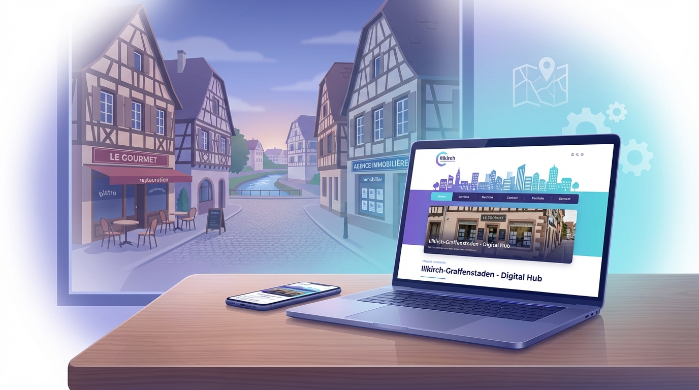 Création de site internet professionnel à Illkirch-Graffenstaden — Web Pulse