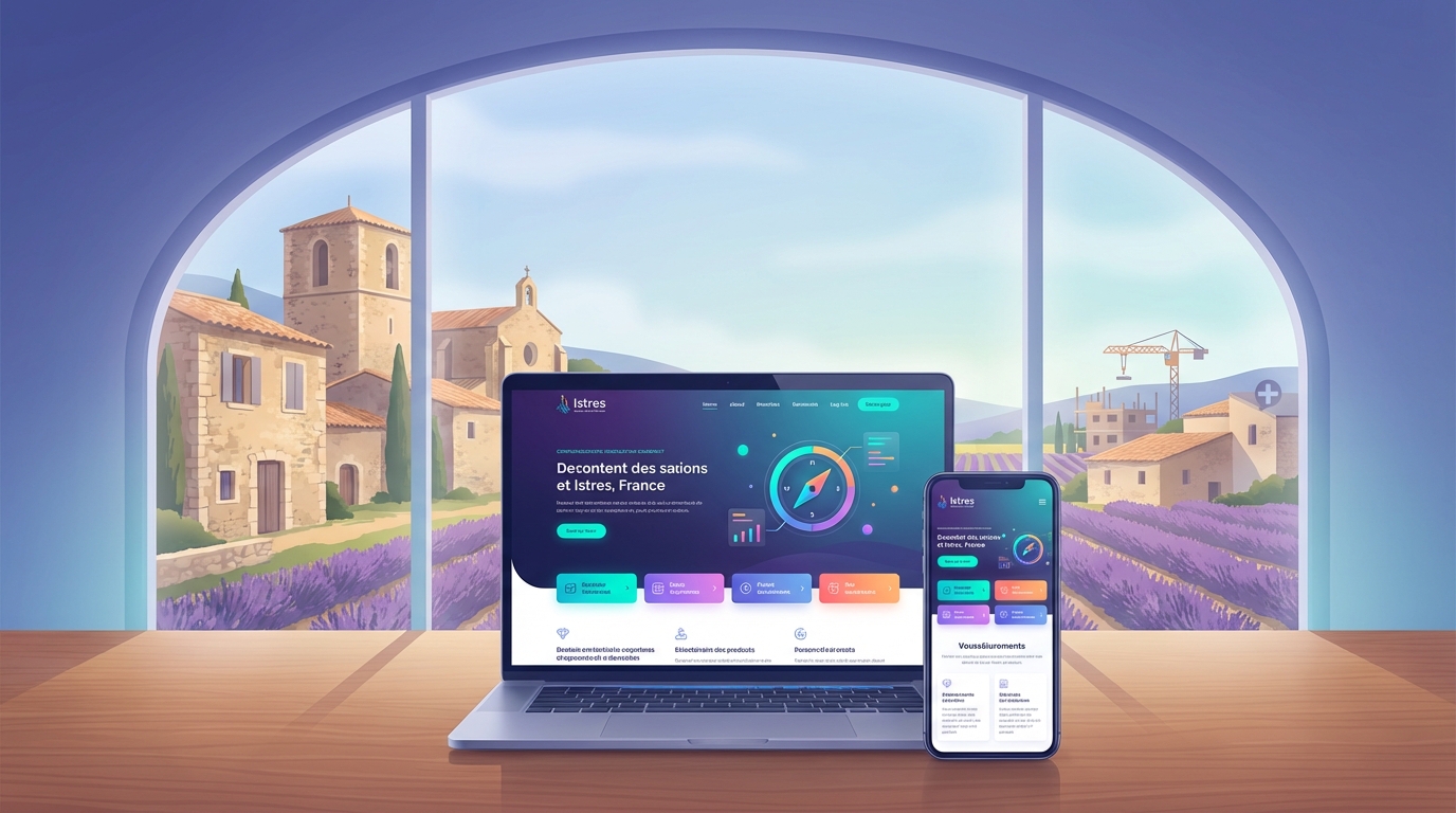 Création de site internet professionnel à Istres — Web Pulse