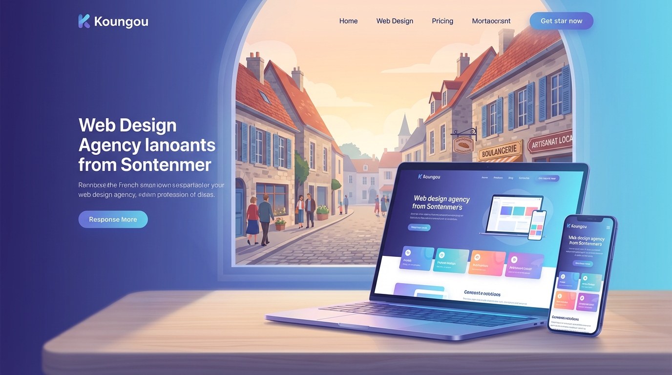 Création de site internet professionnel à Koungou — Web Pulse