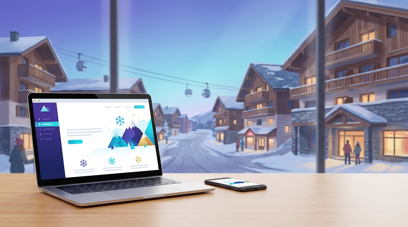 Création de site internet professionnel à L'Alpe d'Huez — Web Pulse