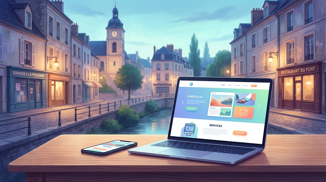 Création de site internet professionnel à L'Isle-Adam — Web Pulse