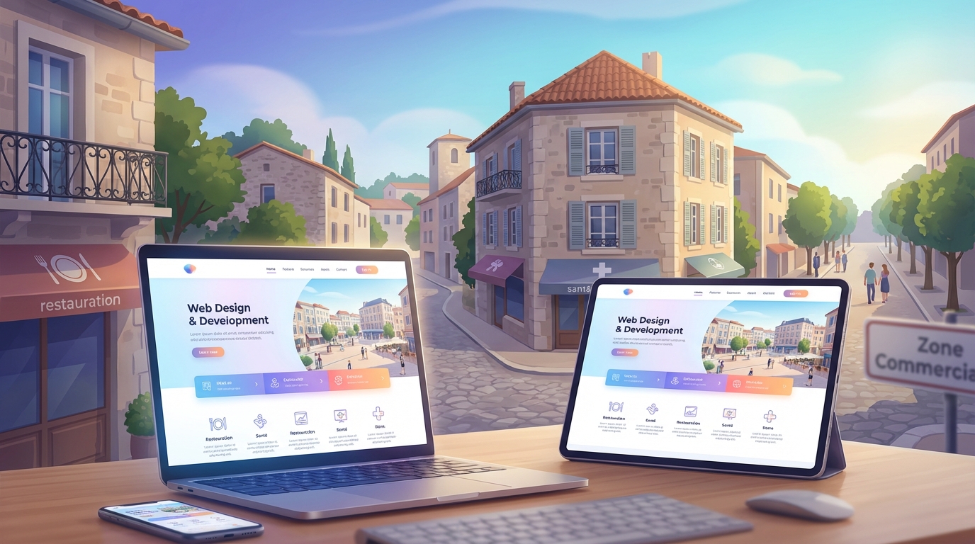 Création de site internet professionnel à L'Isle-d'Abeau — Web Pulse