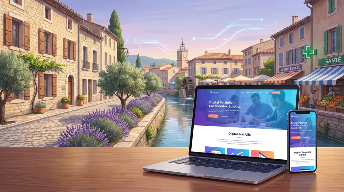 Création de site internet professionnel à L'Isle-sur-la-Sorgue — Web Pulse
