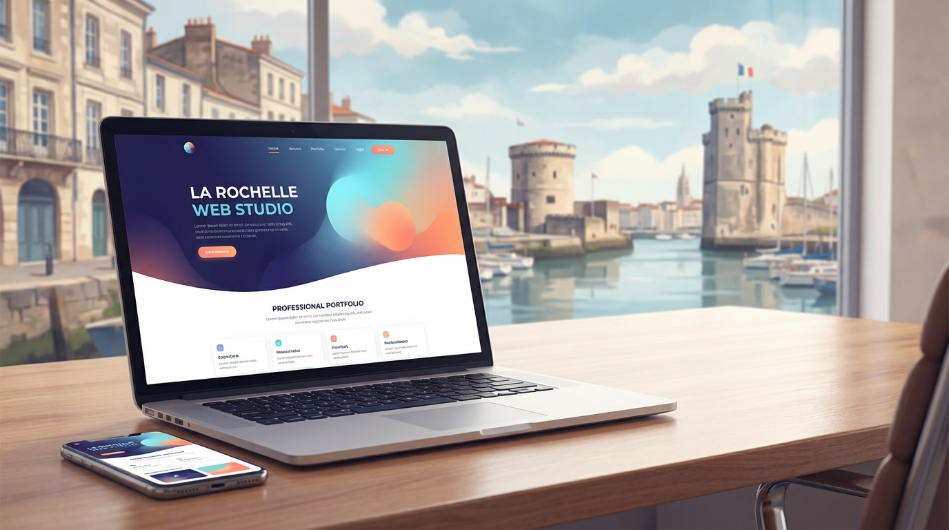 Création de site internet professionnel à La Rochelle — Web Pulse