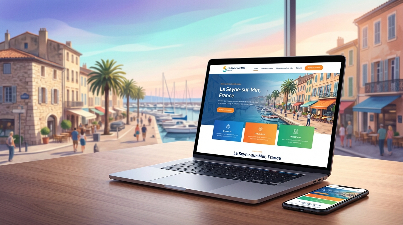 Création de site internet professionnel à La Seyne-sur-Mer — Web Pulse