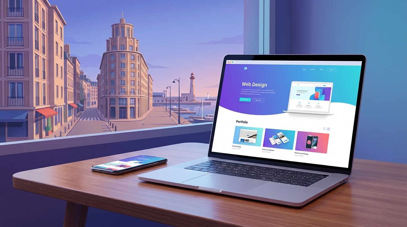 Création de site internet professionnel à Le Havre — Web Pulse