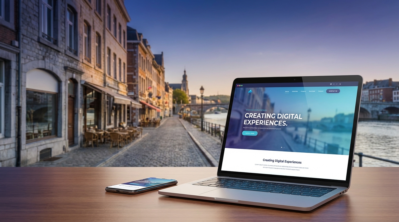 Création de site internet professionnel à Liège — Web Pulse