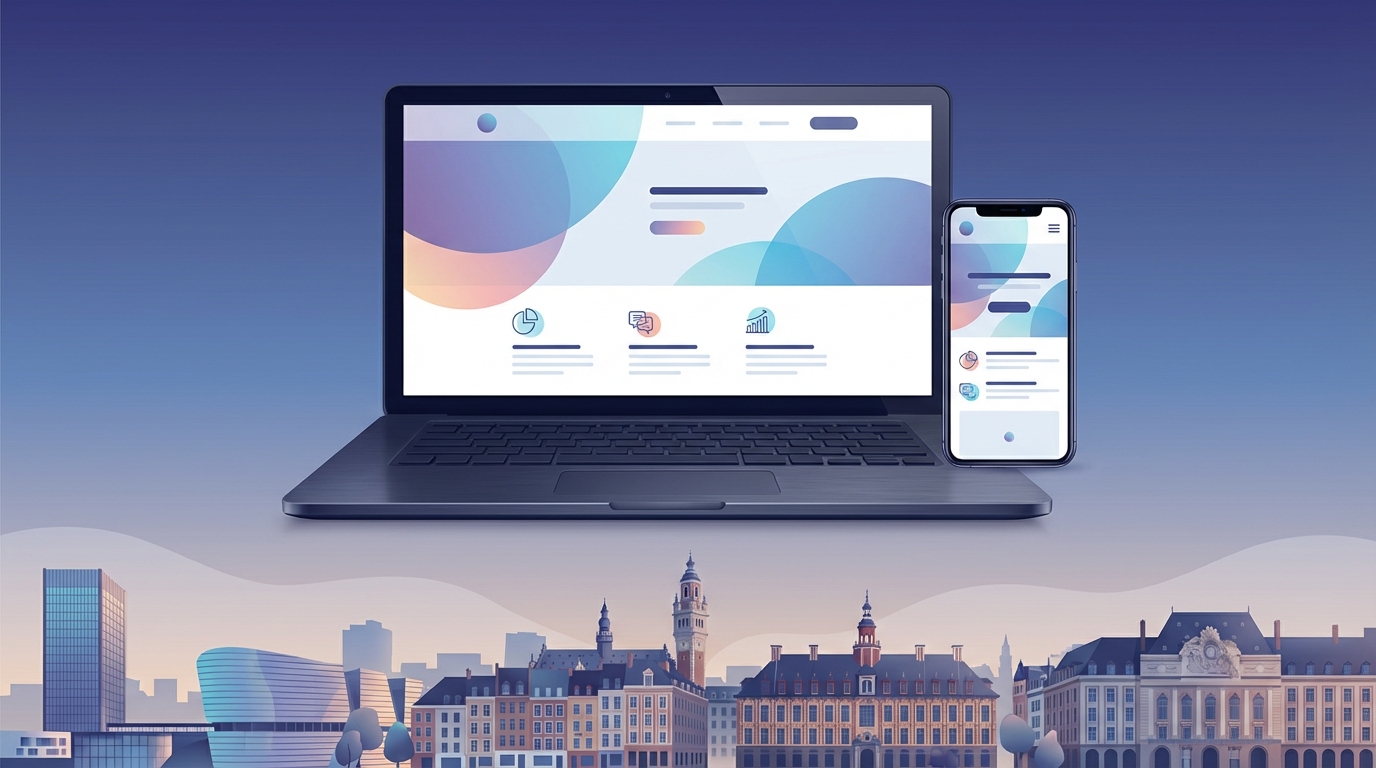 Création de site internet professionnel à Lille — Web Pulse