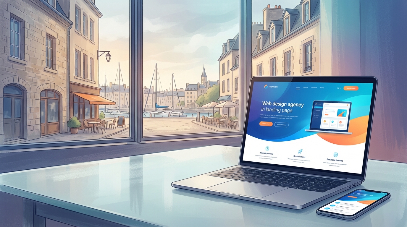 Création de site internet professionnel à Lorient — Web Pulse