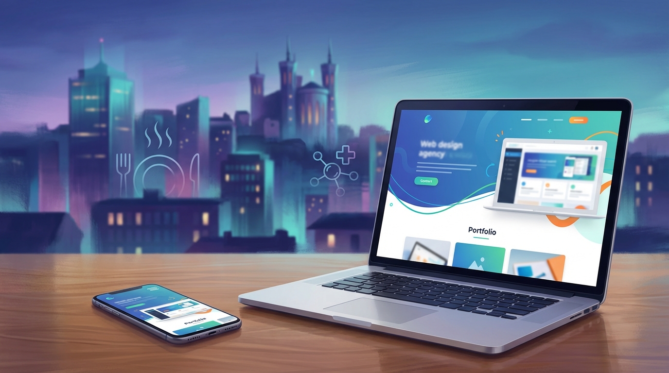 Création de site internet professionnel à Lyon — Web Pulse