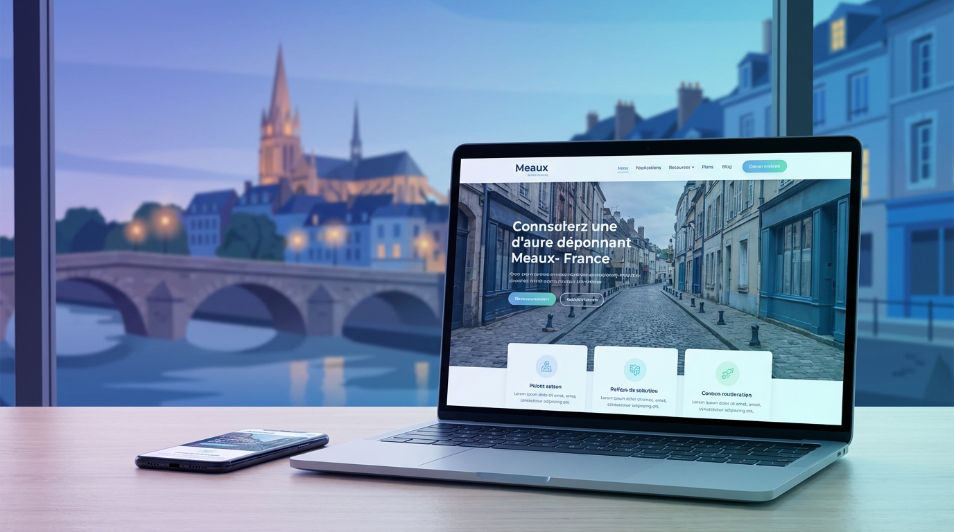 Création de site internet professionnel à Meaux — Web Pulse