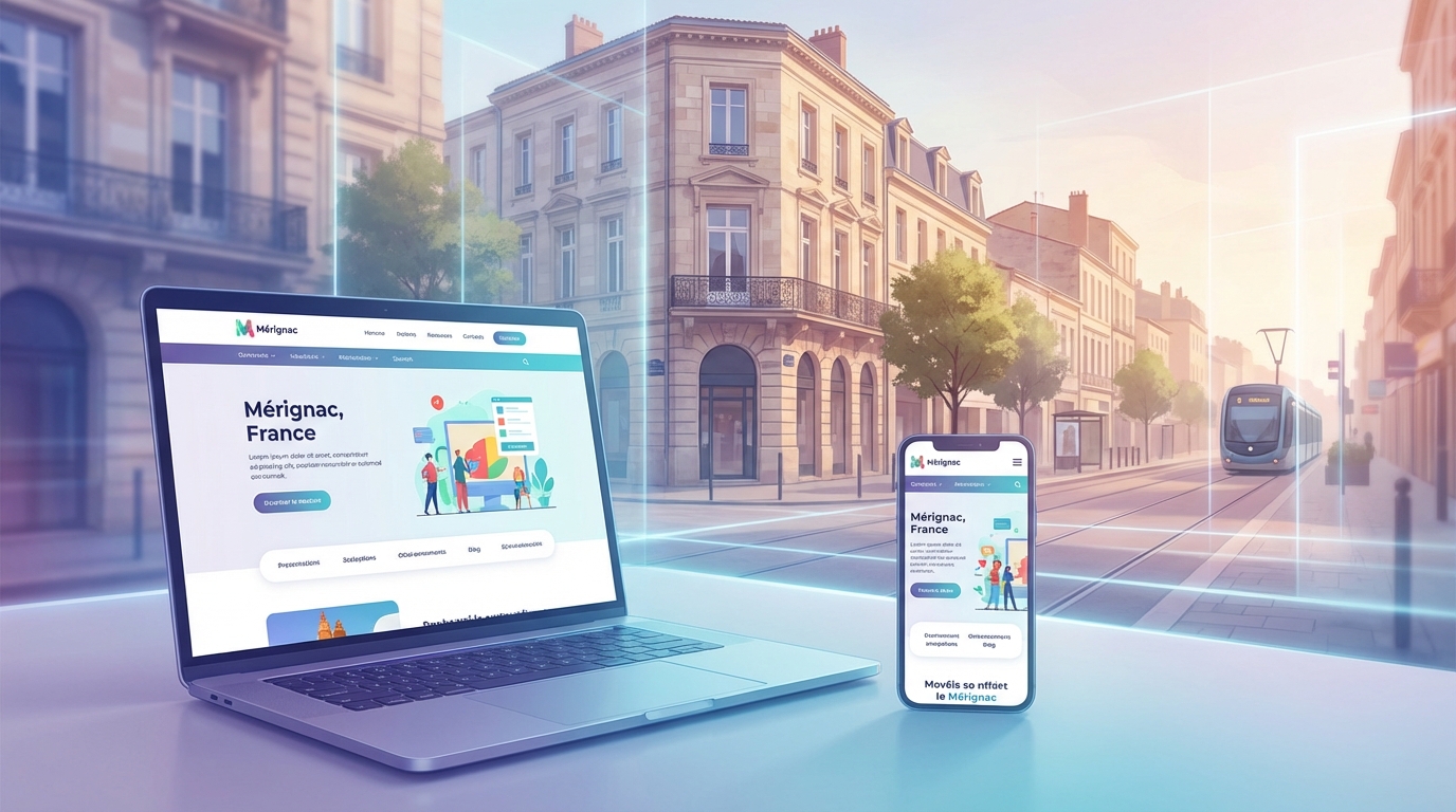 Création de site internet professionnel à Mérignac — Web Pulse