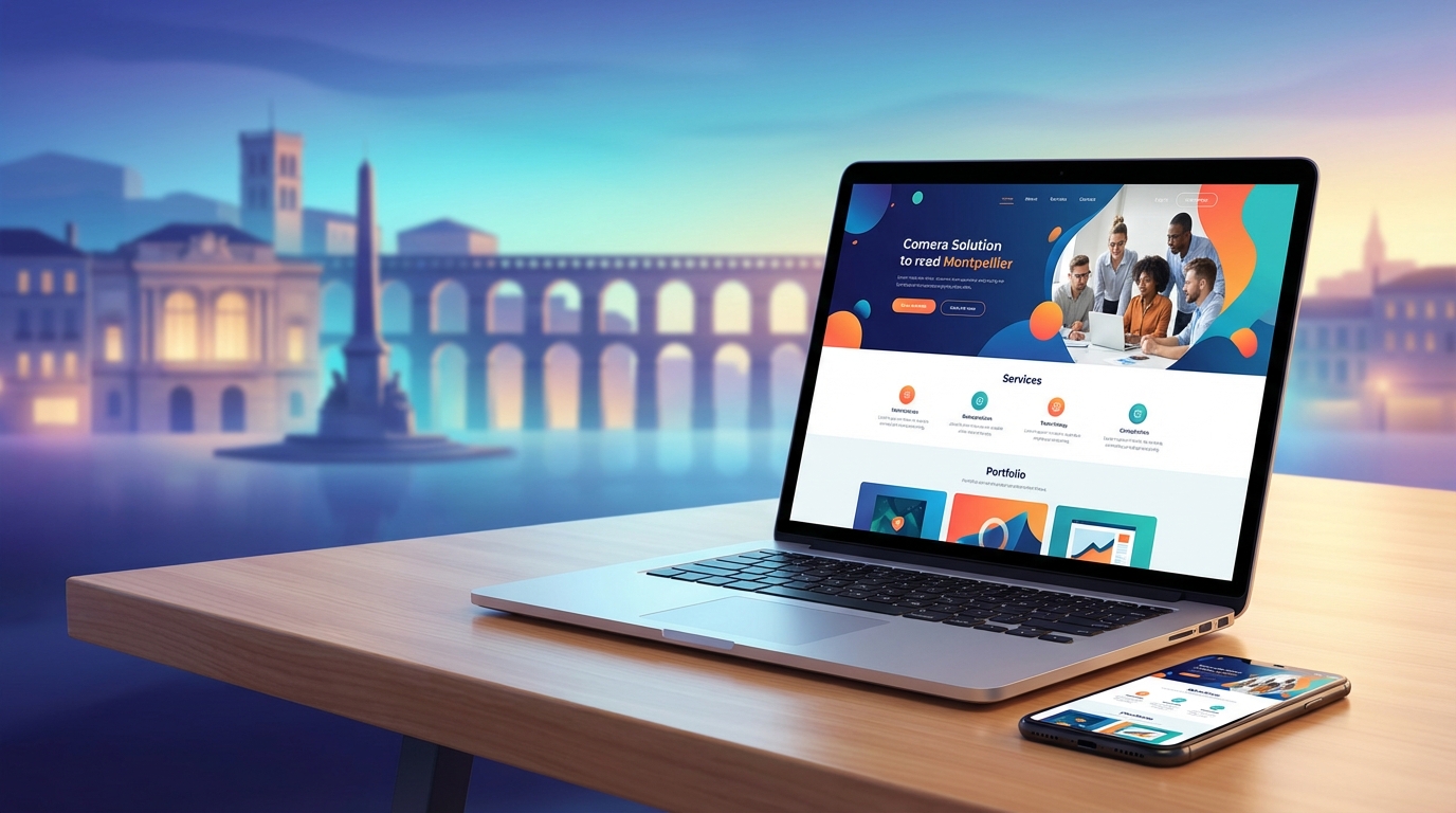 Création de site internet professionnel à Montpellier — Web Pulse