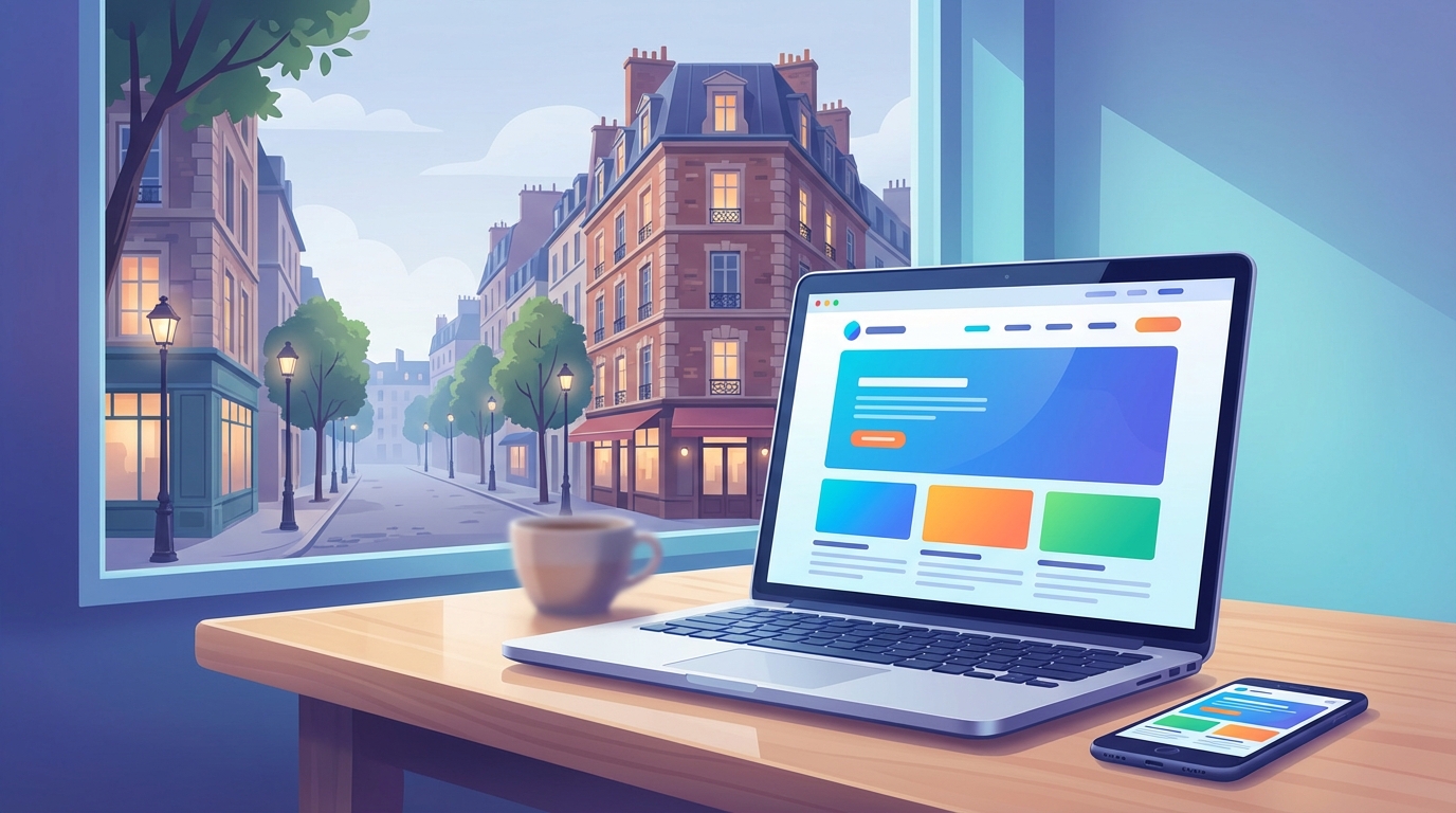 Création de site internet professionnel à Montreuil — Web Pulse