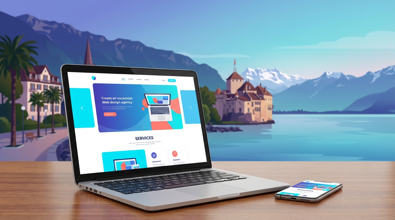 Création de site internet professionnel à Montreux — Web Pulse