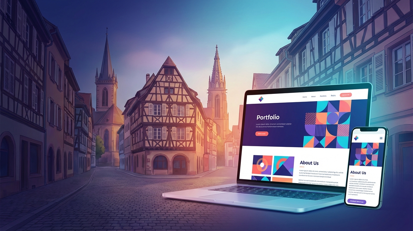 Création de site internet professionnel à Mulhouse — Web Pulse