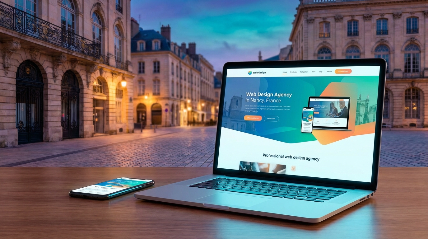 Création de site internet professionnel à Nancy — Web Pulse